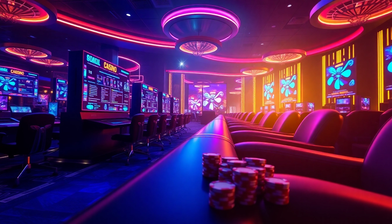 Experience thrilling gaming adventures at dark168's online casino with luxurious visuals and neon designs.