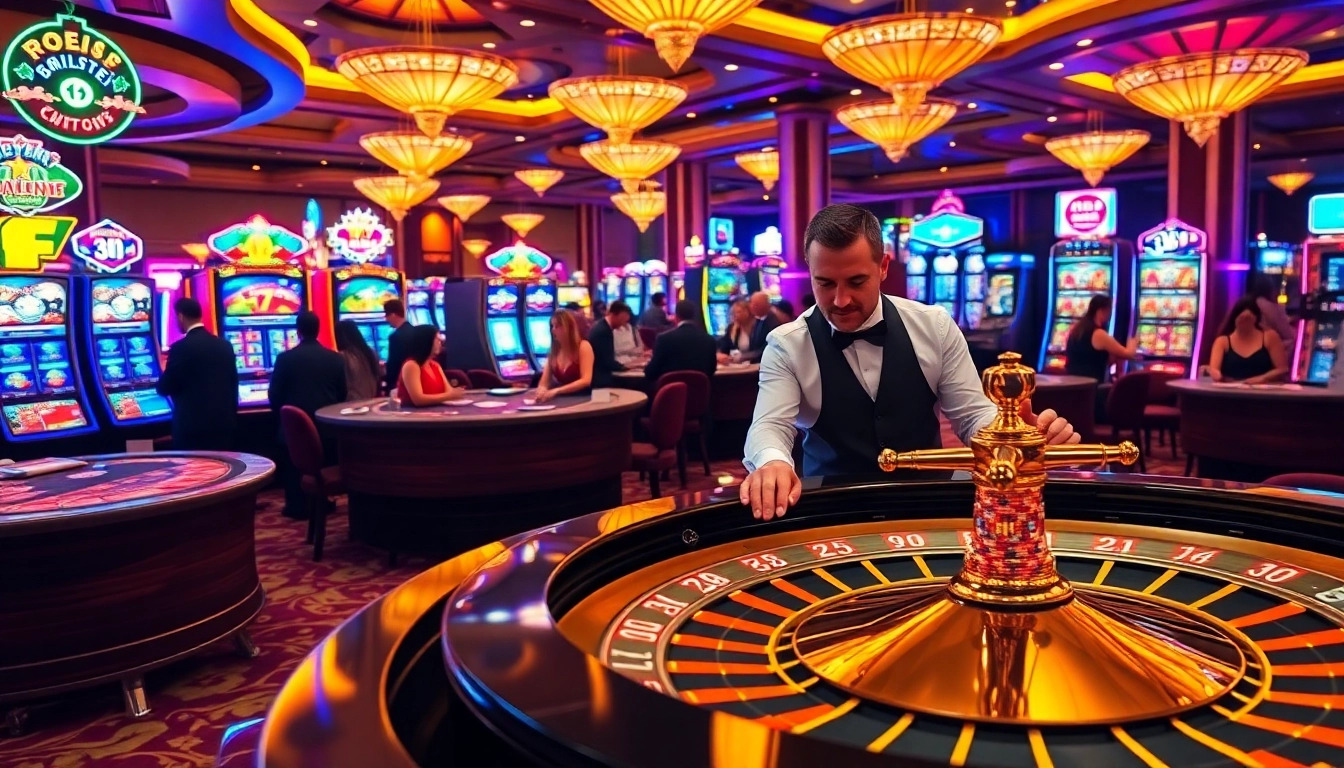 Experience the thrill of the casino at hm88.com with players immersed in poker and roulette excitement.