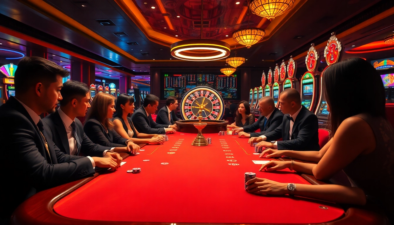 Experience the thrill of gambling at https://ketqua24.net/ with poker games and vibrant casino tables.